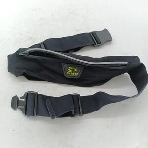 Amphipod Running Waist Belt Pouch Black Adjustable   for Phone Keys s11